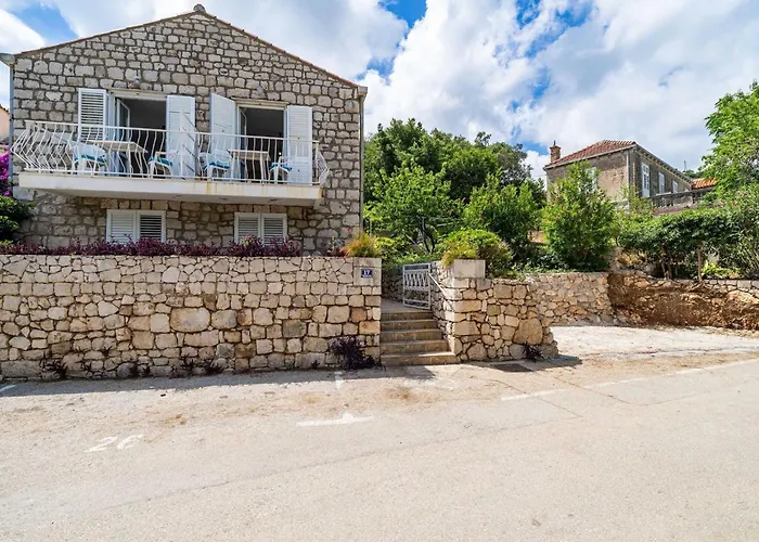 דירה Zarac - One Bedroom With Balcony And Sea View Milanka זאטון